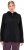 Ulla Popken Fleece Sweatshirt Hoodie Black - Mikiny & mikiny s kapucí - 
