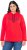 Ulla Popken TRUE Lettering Hoodie Neon Red - Mikiny & mikiny s kapucí - 