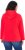 Ulla Popken TRUE Lettering Hoodie Neon Red - Mikiny & mikiny s kapucí - 