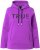 Ulla Popken TRUE Lettering Hoodie Neon Red - Mikiny & mikiny s kapucí - 