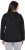 Ulla Popken Eyelet Embroidered Zip-Up Hoodie Black - Mikiny & mikiny s kapucí - 