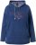Ulla Popken Perfect Flow Embroidered Hoodie Indigo Denim - Mikiny & mikiny s kapucí - 