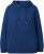 Ulla Popken Applique Lettering Hooded Sweatshirt Dark Blue - Mikiny & mikiny s kapucí - 