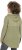 Ulla Popken Mixed Texture Button Down Hoodie Pond Green - Mikiny & mikiny s kapucí - 