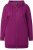 Ulla Popken Contrast Piping Zip-Up Hoodie Pink Berry - Mikiny & mikiny s kapucí - 