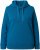 Ulla Popken Relaxed Fit Long Sleeve Hoodie Cerulean - Mikiny & mikiny s kapucí - 