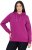 Ulla Popken Relaxed Fit Long Sleeve Hoodie Berry - Mikiny & mikiny s kapucí - 