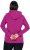 Ulla Popken Relaxed Fit Long Sleeve Hoodie Berry - Mikiny & mikiny s kapucí - 