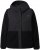 Ulla Popken Mixed Texture Hoodie Black - Mikiny & mikiny s kapucí - 