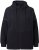 Ulla Popken Mix Fabric Reflective Trim Zip Hoodie Black - Mikiny & mikiny s kapucí - 
