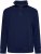 Kam Jeans 7090 1/4 Zip Jacquard Knit Self Stripe Sweatshirt Navy - Mikiny & mikiny s kapucí - Mikiny & Mikiny s kapucí 2XL-12XL