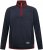 Duke Leicester Quarter Neck Fleece Sweatshirt Navy TALL - TALL mikiny - 
