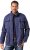 JP1880 Field Jacket with Badges Vintage Look Light Azure Blue - Bundy - Bundy Nadměrné Velikosti - 2XL-8XL