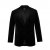 JP1880 Jacket Velvet Business Smoking Black - Obleky - Obleky 2XL-8XL