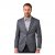 JP1880 Jacket Business Donegal Graphite Grey - Bundy - Bundy Nadměrné Velikosti - 2XL-8XL