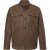 JP1880 Leather Jacket Lambskin Suede Brown - Bundy - Bundy Nadměrné Velikosti - 2XL-8XL