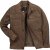 JP1880 Leather Jacket Lambskin Suede Brown - Bundy - Bundy Nadměrné Velikosti - 2XL-8XL