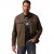 JP1880 Leather Jacket Lambskin Suede Brown - Bundy - Bundy Nadměrné Velikosti - 2XL-8XL