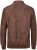 JP1880 Finest Goat Suede Leather Blouson Tobacco Brown - Bundy - Bundy Nadměrné Velikosti - 2XL-8XL