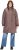 Ulla Popken HYPRAR Triple Function Weatherproof Jacket Taupe - Bundy - 