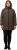 Ulla Popken HYPRAR Water Repellent Fully Lined Jacket Mocha - Bundy - 