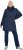 Ulla Popken HYPRAR Waterproof Jacket Navy - Bundy - 