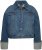 Ulla Popken Wide Cuff Denim Jacket Blue Denim - Bundy - 