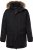 Men Plus Parka With Fur Hood Black - Bundy - Bundy Nadměrné Velikosti - 2XL-8XL