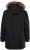 Men Plus Parka With Fur Hood Black - Bundy - Bundy Nadměrné Velikosti - 2XL-8XL