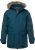 Men Plus Parka With Fur Hood Dark Green - Bundy - Bundy Nadměrné Velikosti - 2XL-8XL