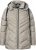 Ulla Popken HYPRAR Water-Repellent Quilted Jacket Medium Grey - Bundy - 