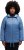 Ulla Popken Reversible Butterfly Print Fully Lined Quilted Jacket Blue Denim - Bundy - 