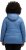 Ulla Popken Reversible Butterfly Print Fully Lined Quilted Jacket Blue Denim - Bundy - 