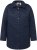 Ulla Popken Quilted Jacket with Plaid Lining Navy - Bundy - 