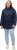 Ulla Popken Quilted Jacket with Plaid Lining Navy - Bundy - 
