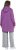Ulla Popken Knit Fleece-Lined Jacket Purple - Bundy - 