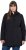 Ulla Popken Hyprar Soft Shell Water Repellent Hooded Jacket Black - Bundy - 