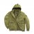 STHUGE Bomber Jacket With Hood Green - Bundy - Bundy Nadměrné Velikosti - 2XL-8XL