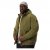 STHUGE Bomber Jacket With Hood Green - Bundy - Bundy Nadměrné Velikosti - 2XL-8XL