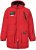 JAY-PI Warm Quilted Parka Dual Function Windproof and Water Repellent Red - Bundy - Bundy Nadměrné Velikosti - 2XL-8XL