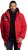 JAY-PI Warm Quilted Parka Dual Function Windproof and Water Repellent Red - Bundy - Bundy Nadměrné Velikosti - 2XL-8XL
