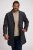 JP1880 Coat Wool Blend Quilted Insert Black - Bundy - Bundy Nadměrné Velikosti - 2XL-8XL