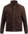 JP1880 Leather Jacket Goat Suede Espresso Brown - Bundy - Bundy Nadměrné Velikosti - 2XL-8XL