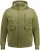 STHUGE Bomber Jacket With Hood Green - Bundy - Bundy Nadměrné Velikosti - 2XL-8XL