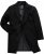 JP1880 Coat Classic Wool Blend Black - Bundy - Bundy Nadměrné Velikosti - 2XL-8XL