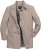 JP1880 Coat Wool Blend Beige Melange - Bundy - Bundy Nadměrné Velikosti - 2XL-8XL