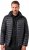 JAY-PI Lightly Quilted Jacket with a Hoodie Black - Bundy - Bundy Nadměrné Velikosti - 2XL-8XL
