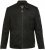 STHUGE Leather Biker Jacket Lamb Nappa Leather Black - Bundy - Bundy Nadměrné Velikosti - 2XL-8XL