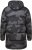 JP1880 Quilted Parka with Camouflage Drawstring Waist Black - Bundy - Bundy Nadměrné Velikosti - 2XL-8XL