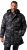 JP1880 Quilted Parka with Camouflage Drawstring Waist Black - Bundy - Bundy Nadměrné Velikosti - 2XL-8XL